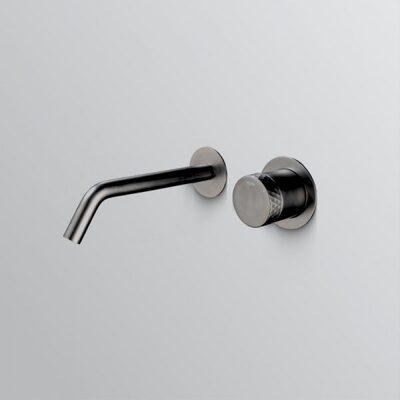 Bestlink Diamond Bath Mixer Set Matte Black - Image 3