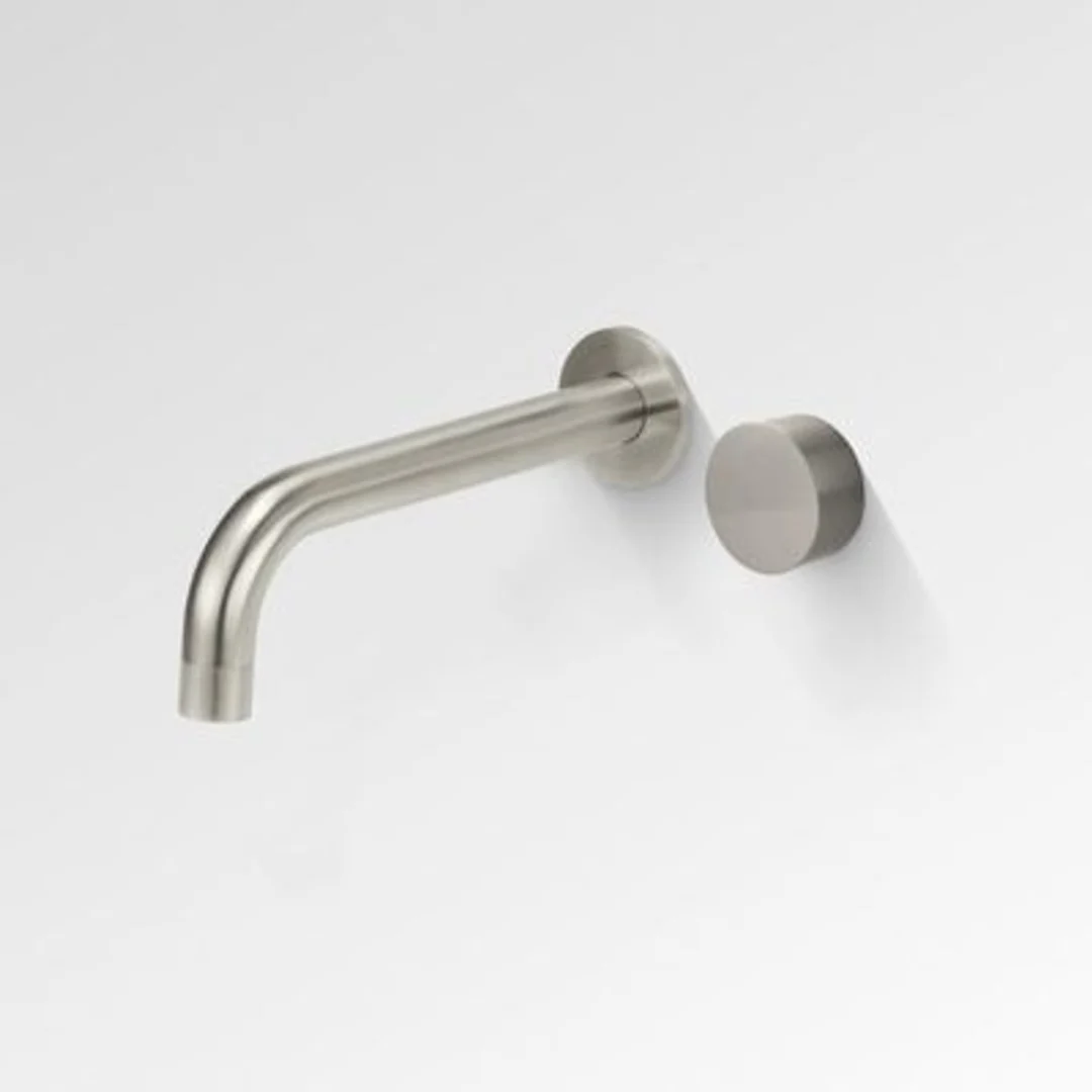 Bestlink Element Progressive Wall Bath Mixer 200mm Reach Spout Chrome