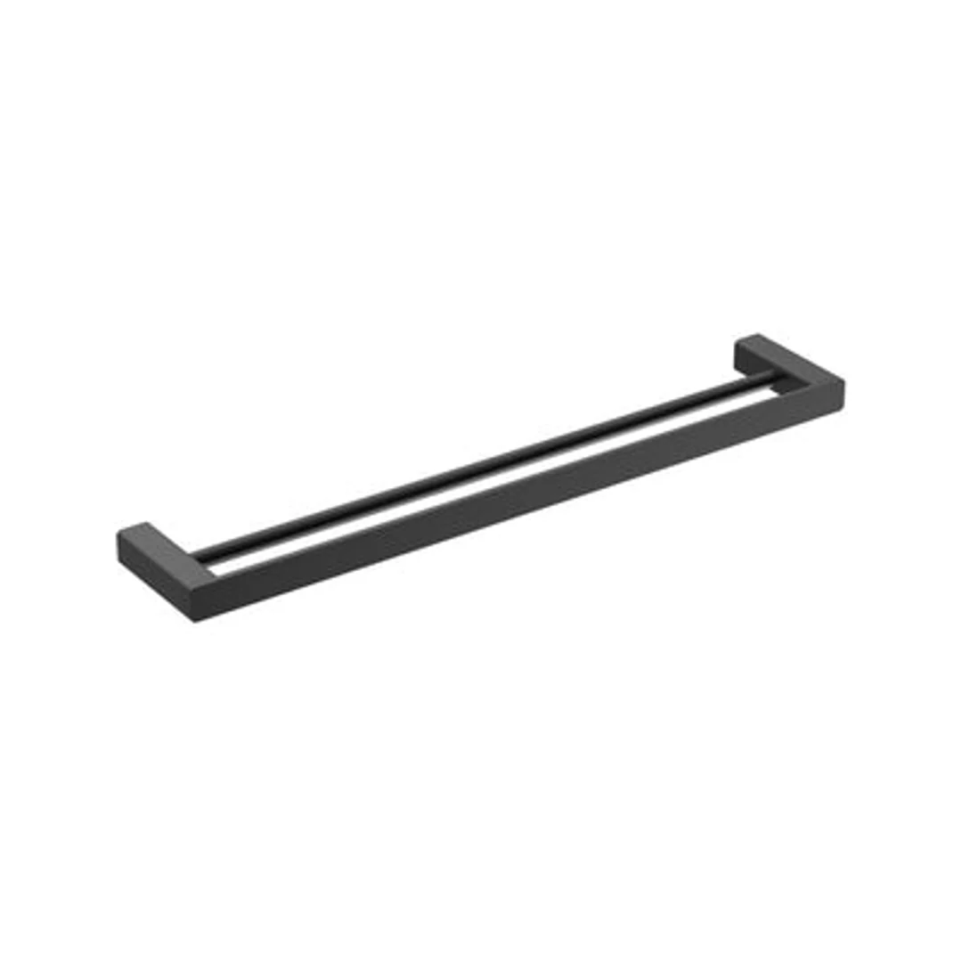 Bestlink Heston Double Towel Rail Matte Black - Image 2