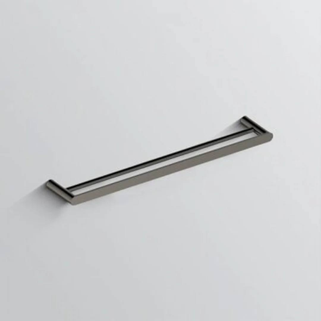Bestlink Lonsdale Double Towel Rail 600mm Matte Black - Image 2