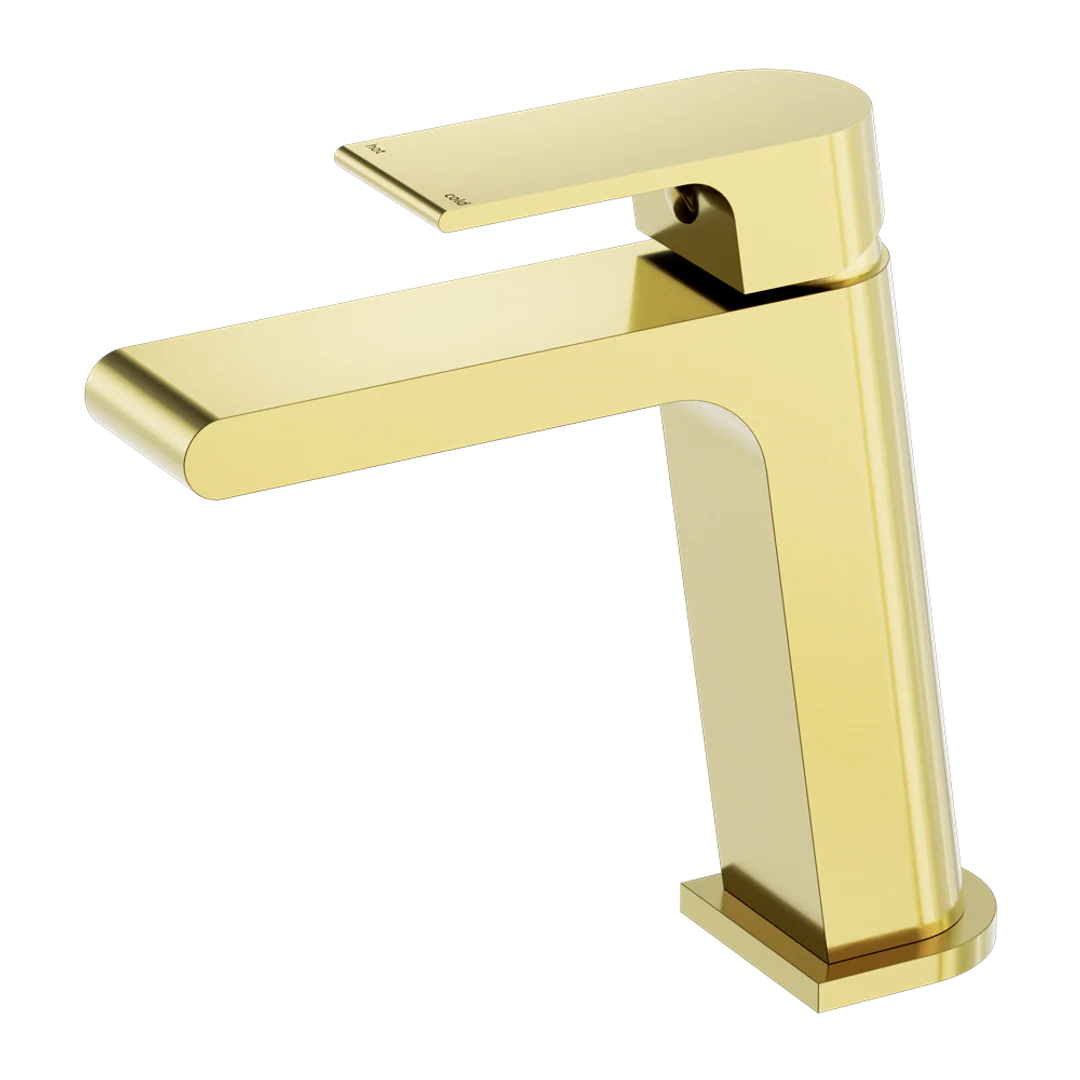Nero Bianca Basin Mixer Brushed Gold - Image 4