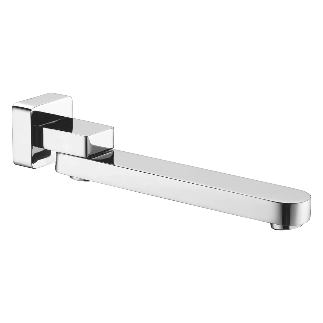 Nero Bianca Swivel Bath Spout Chrome