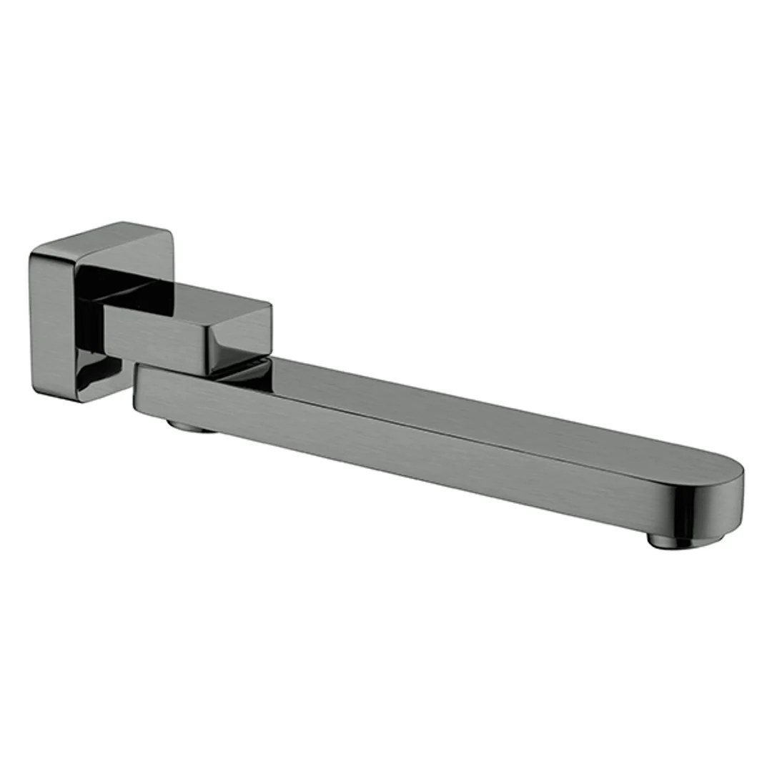 Nero Bianca Swivel Bath Spout Gun Metal Grey - Image 2
