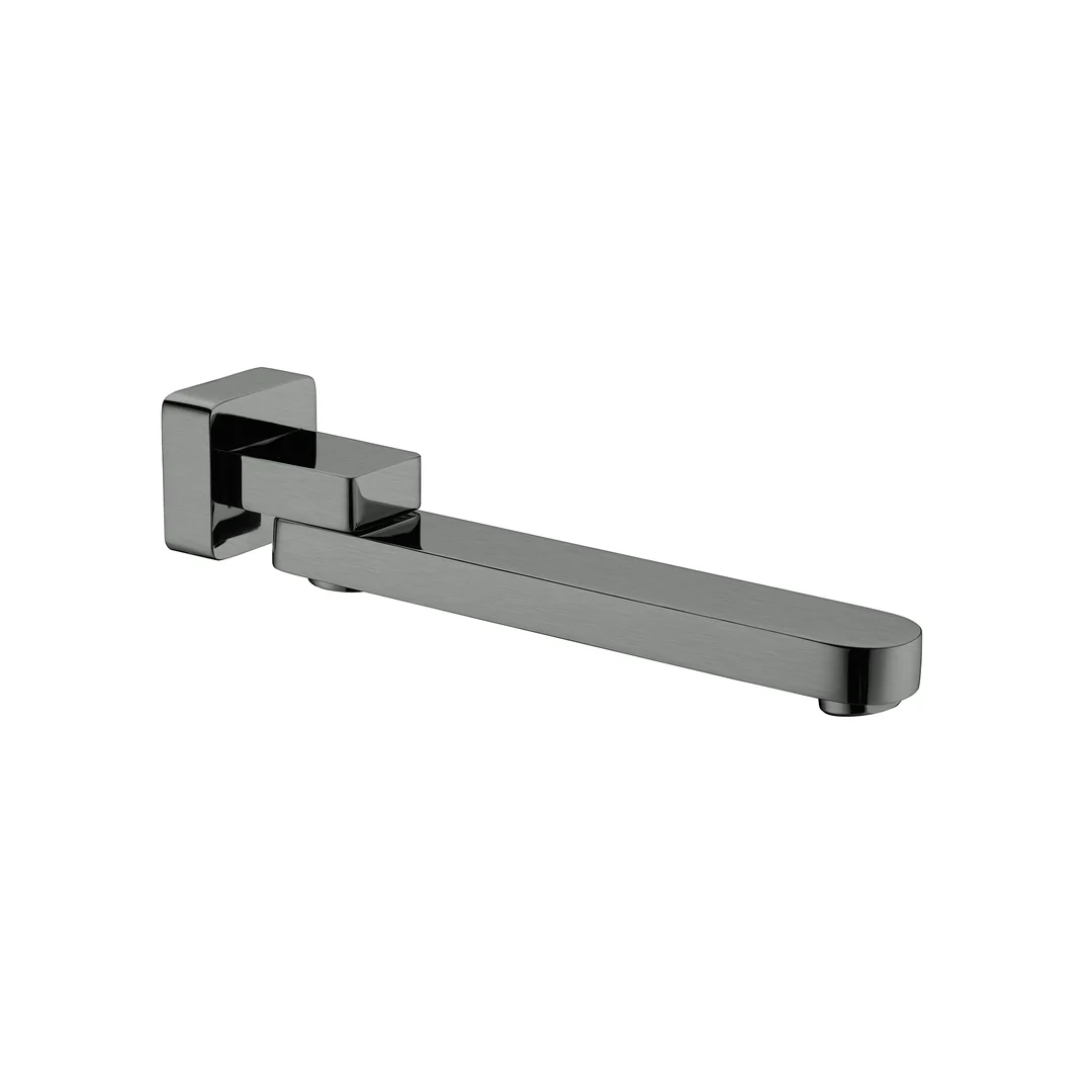 Nero Bianca Swivel Bath Spout Gun Metal Grey - Image 4