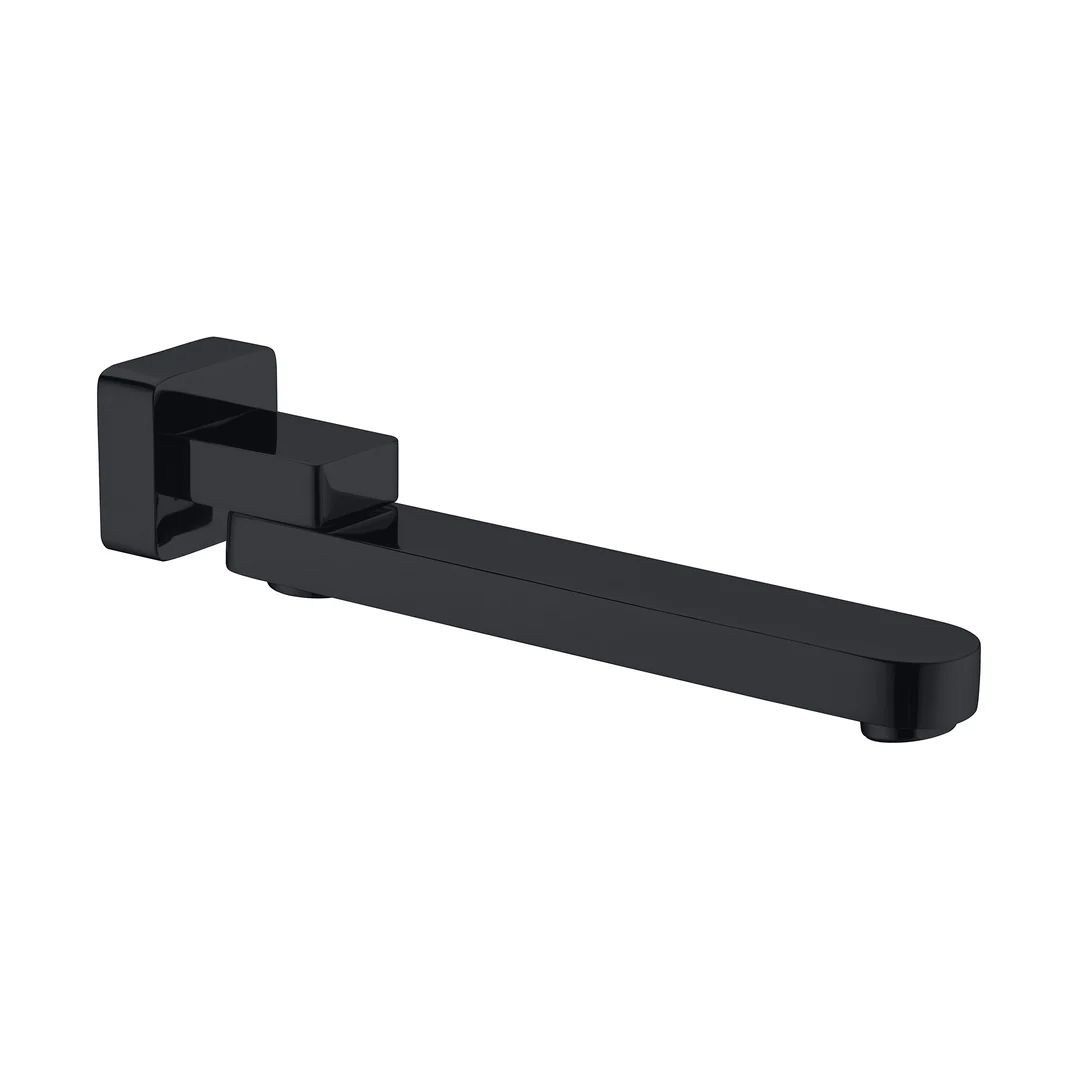 Nero Bianca Swivel Bath Spout Matte Black - Image 4