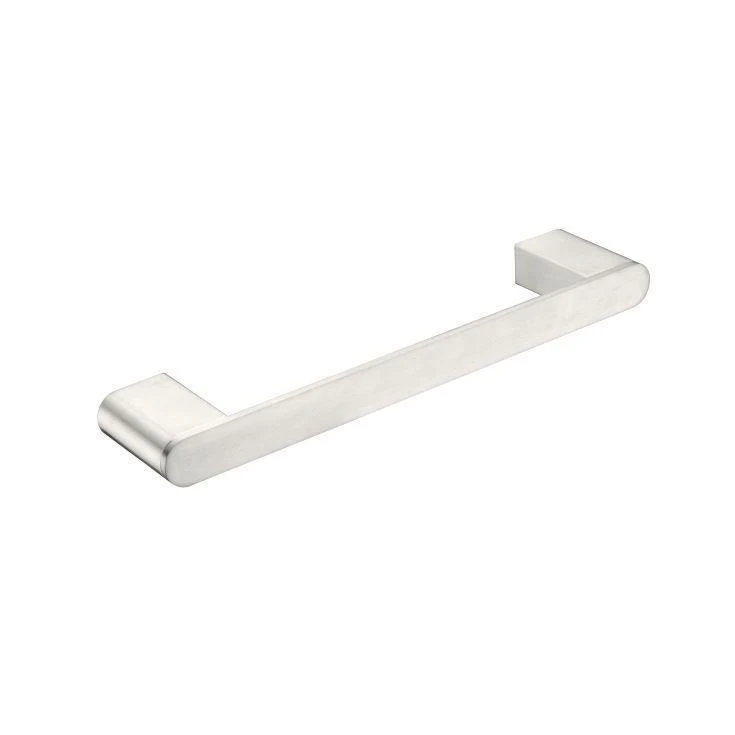 Nero Bianca Hand Towel Rail Brushed Nickel - Image 5