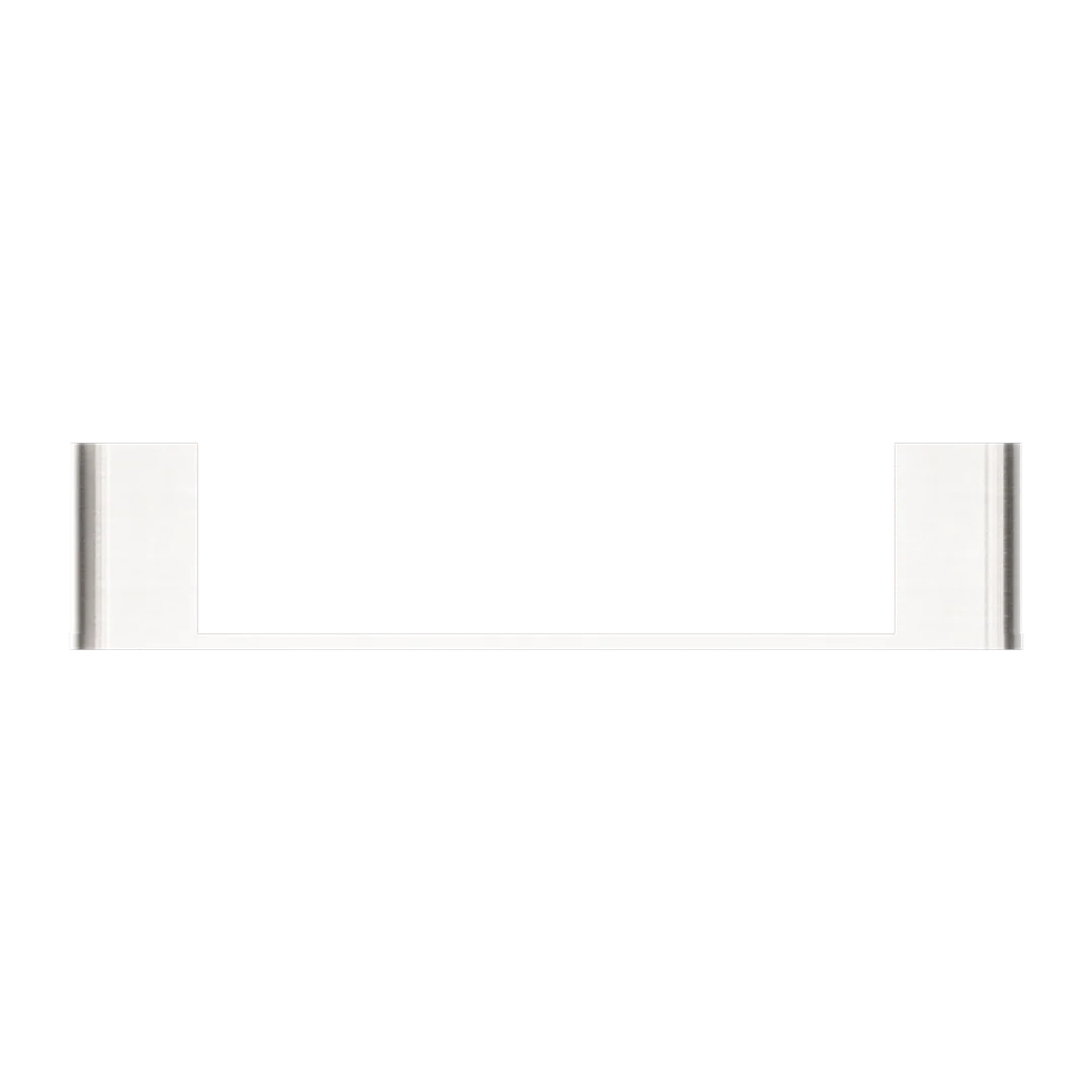 Nero Bianca Hand Towel Rail Brushed Nickel - Image 6
