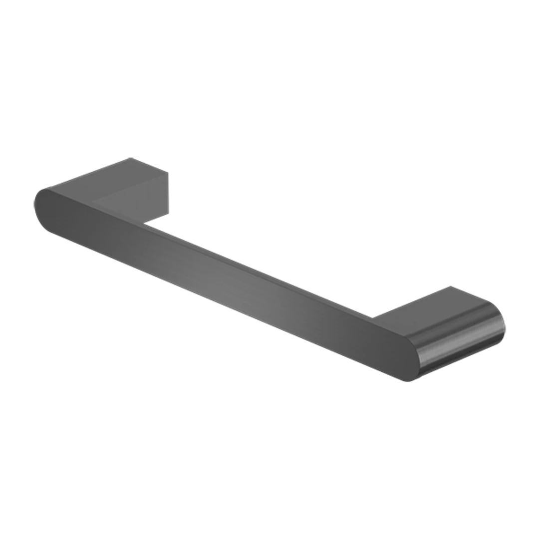 Nero Bianca Hand Towel Rail Gun Metal