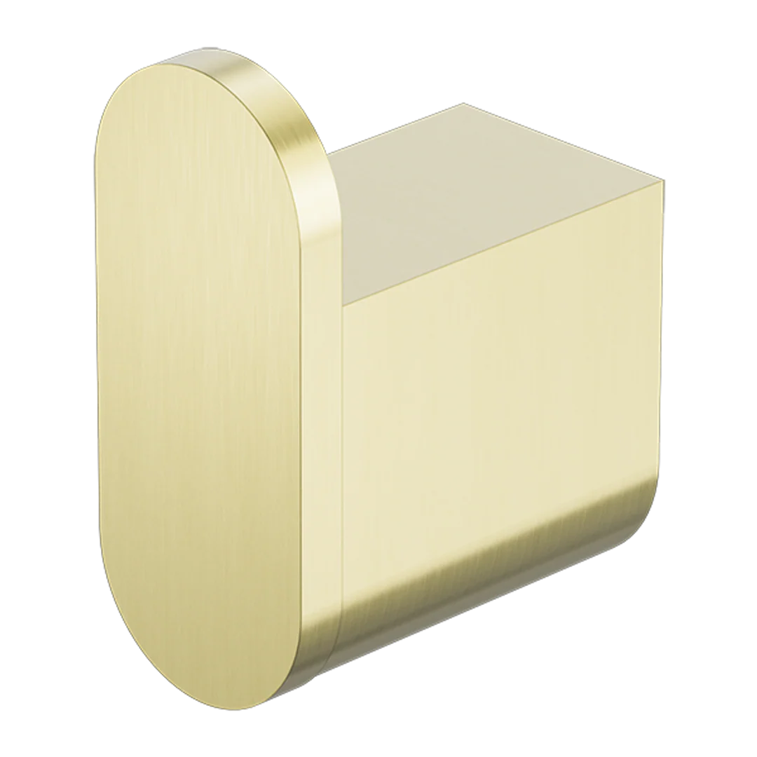 Nero Bianca Robe Hook Brushed Gold