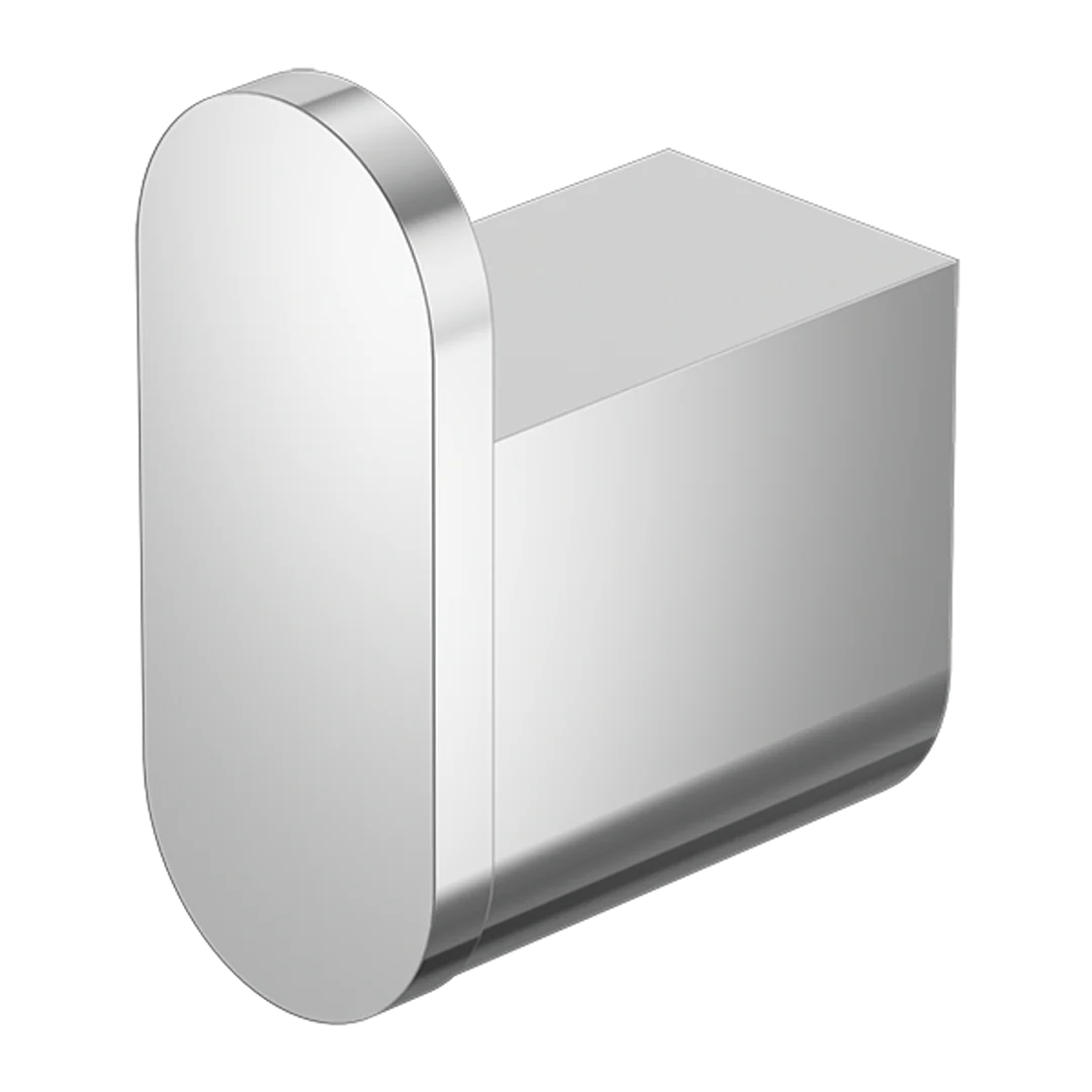 Nero Bianca Robe Hook Chrome