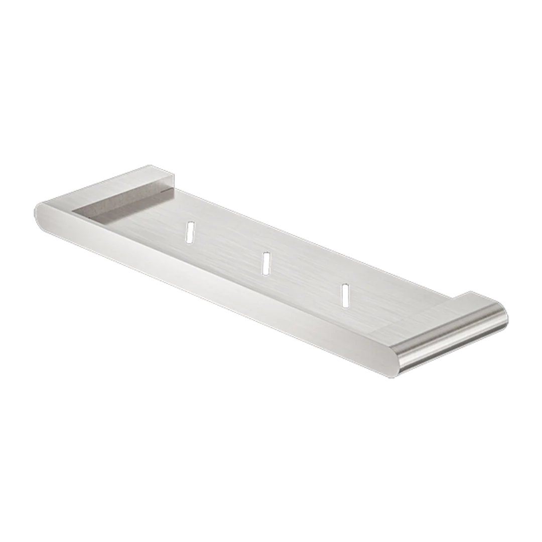 Nero Bianca Shower Shelf Brushed Nickel
