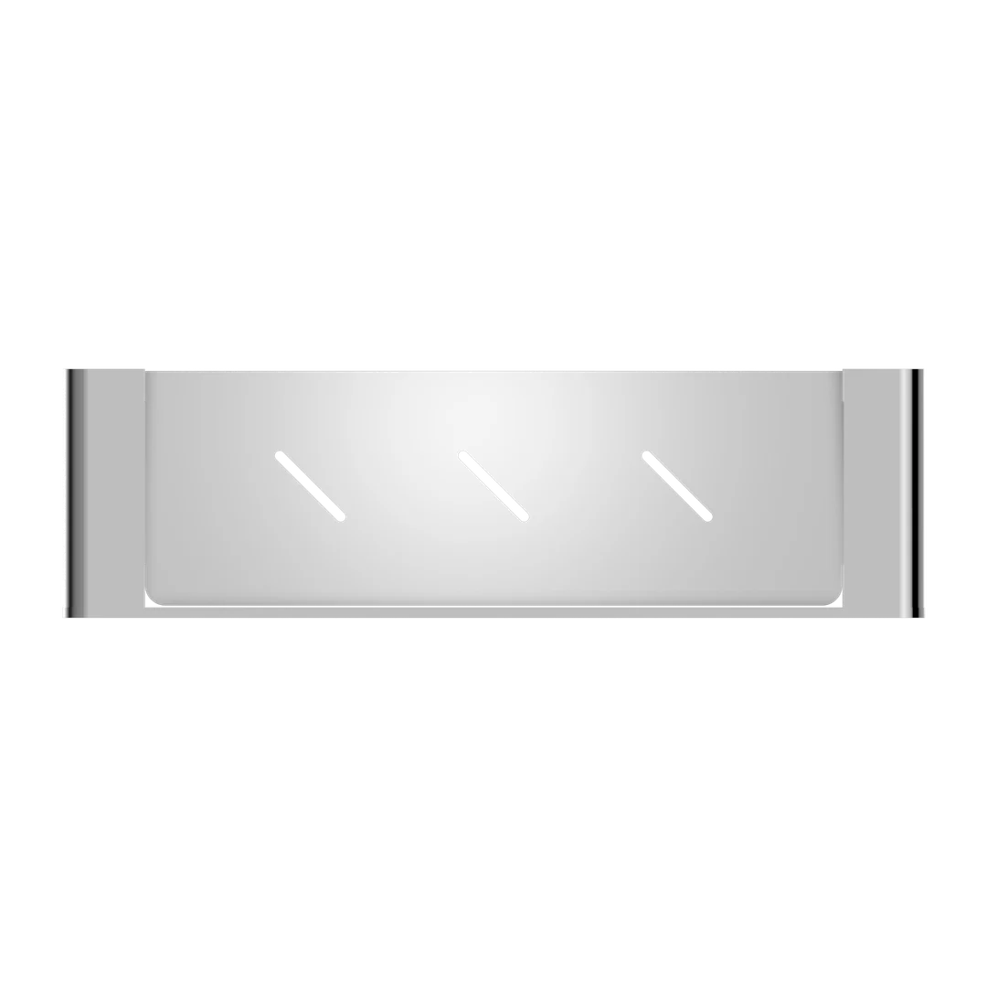 Nero Bianca Shower Shelf Chrome - Image 6