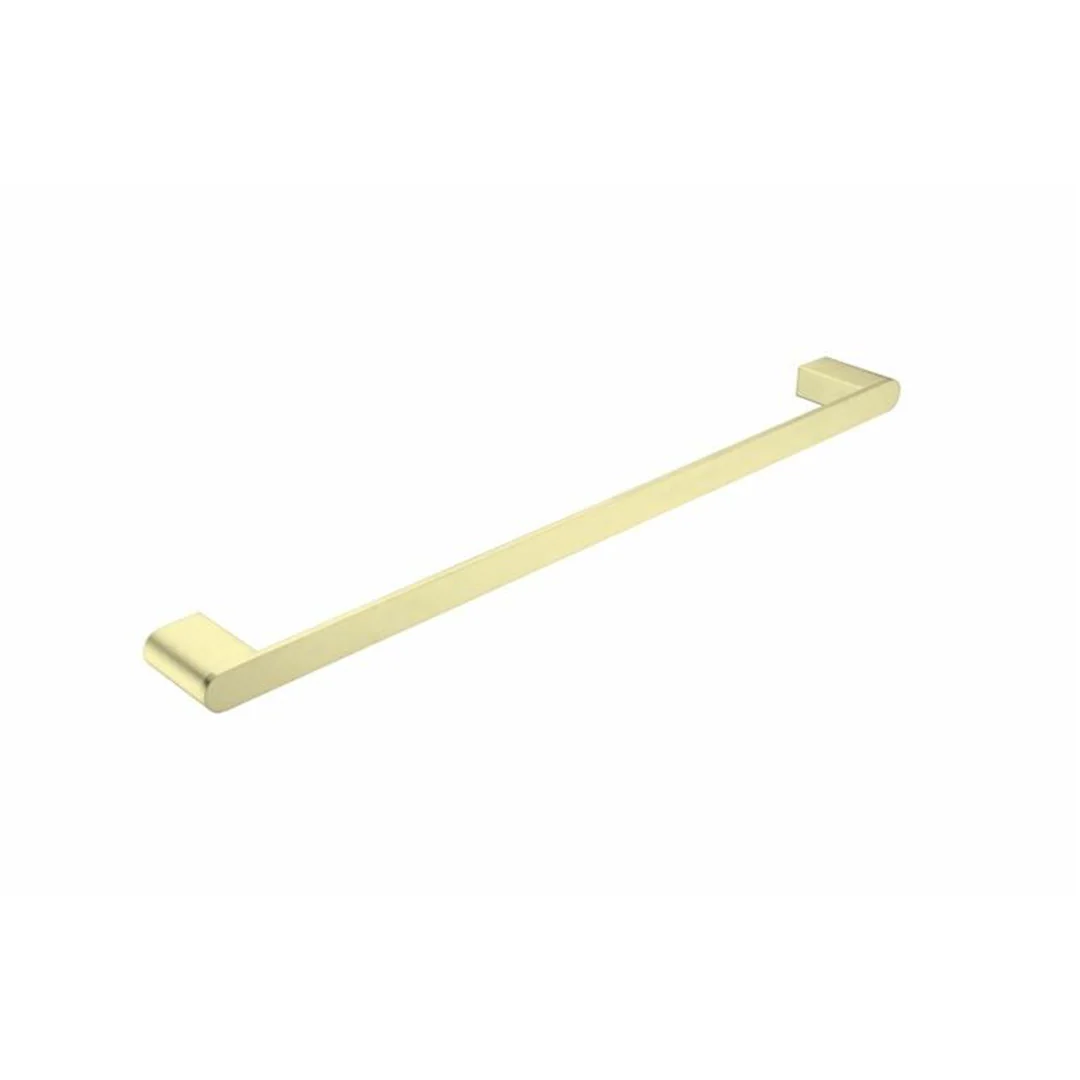 Nero Bianca Single Towel Rail 600Mm Brushed Gold - Image 2