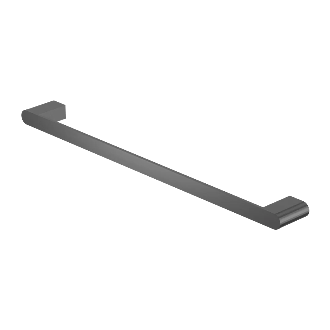 Nero Bianca Single Towel Rail 600Mm Gun Metal - Image 4