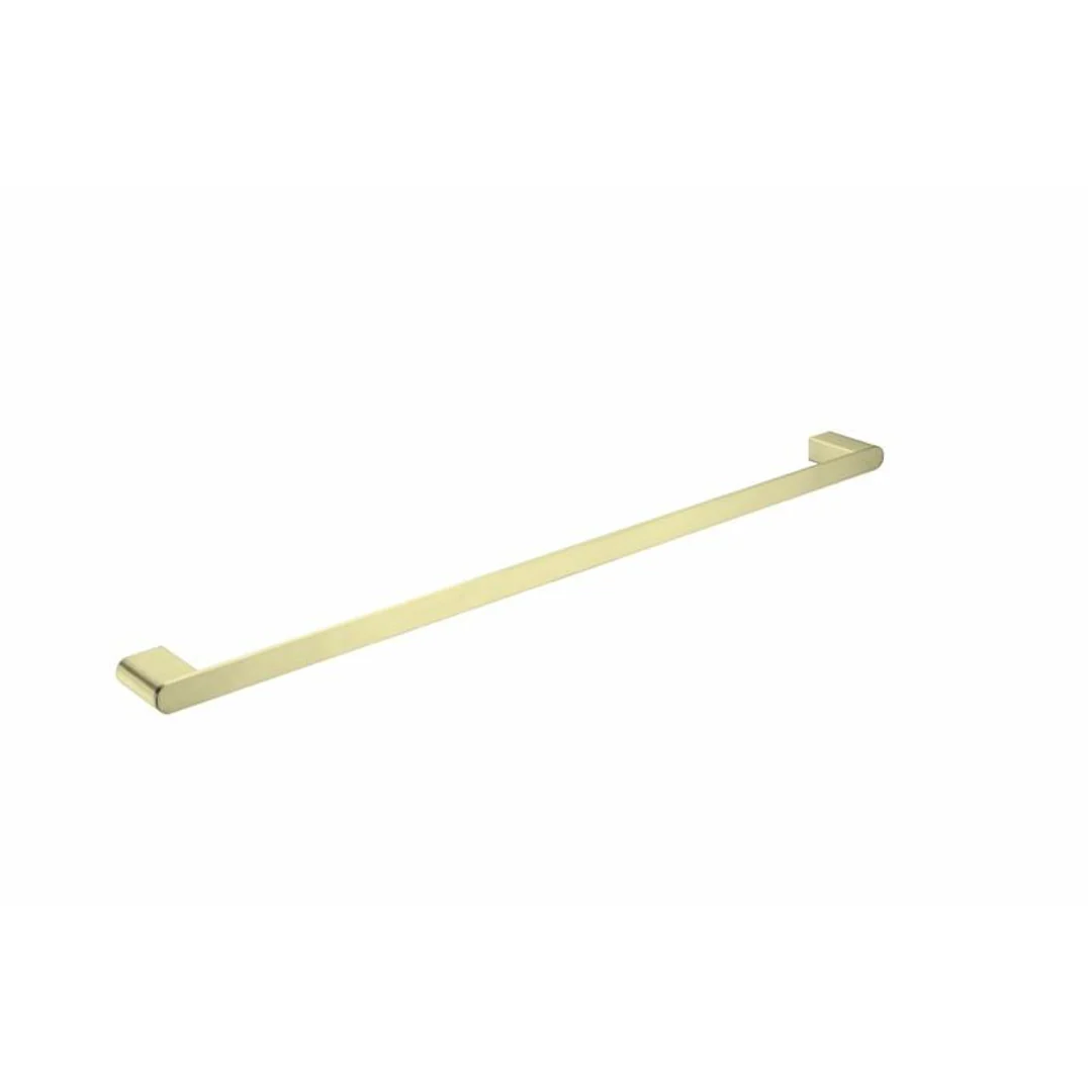 Nero Bianca Single Towel Rail 800Mm Brushed Gold - Image 2