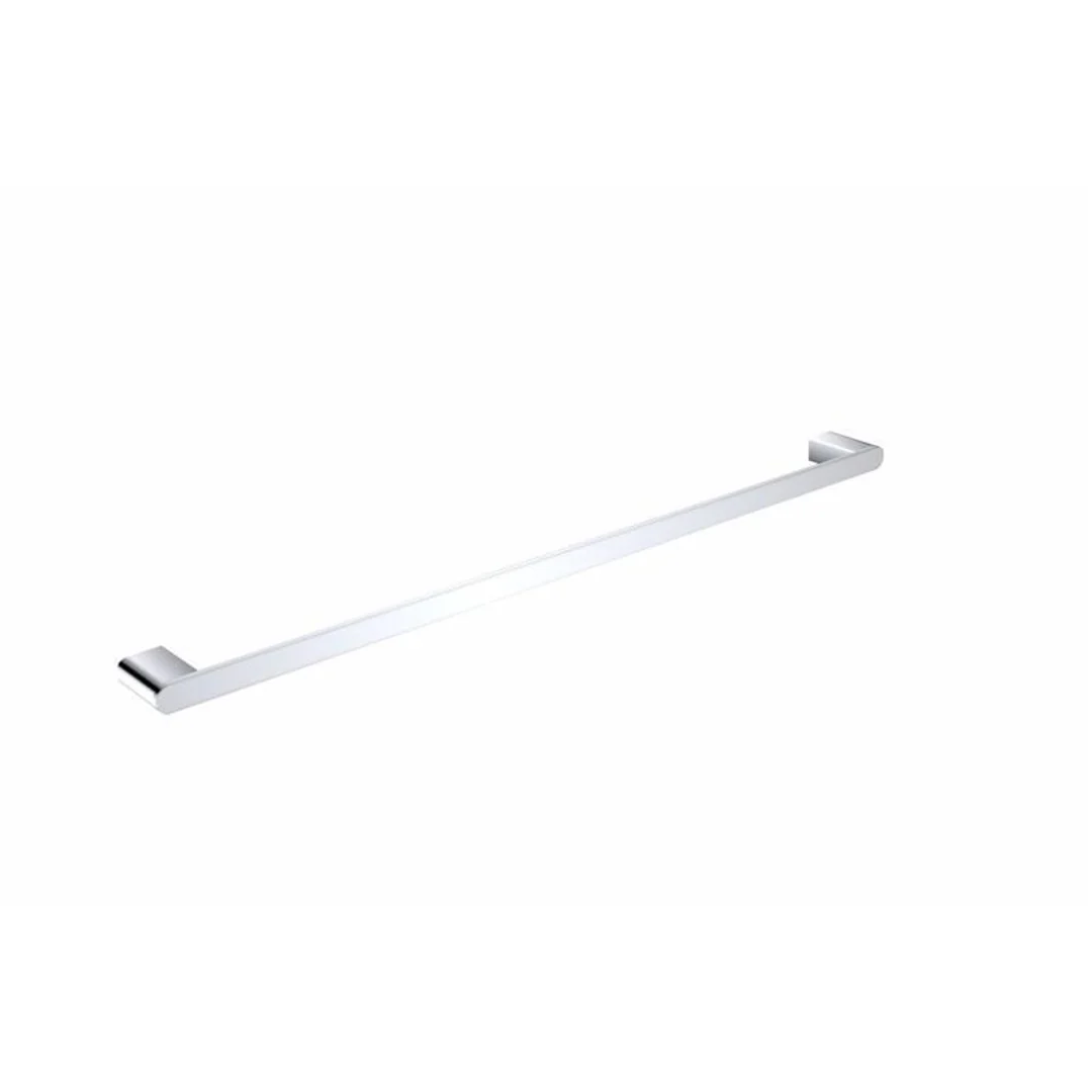 Nero Bianca Single Towel Rail 800Mm Chrome - Image 2