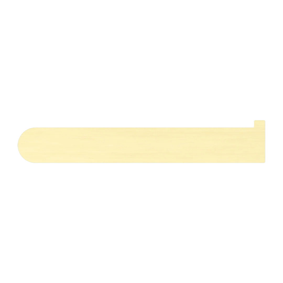 Nero Bianca Toilet Roll Holder Brushed Gold - Image 4