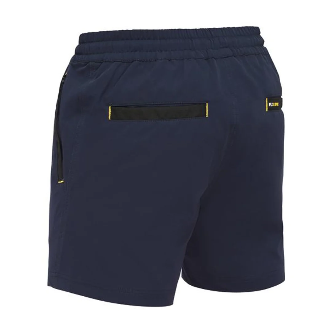 Bisley Flex & Move 4-Way Stretch 4.5 Short Navy - Image 3