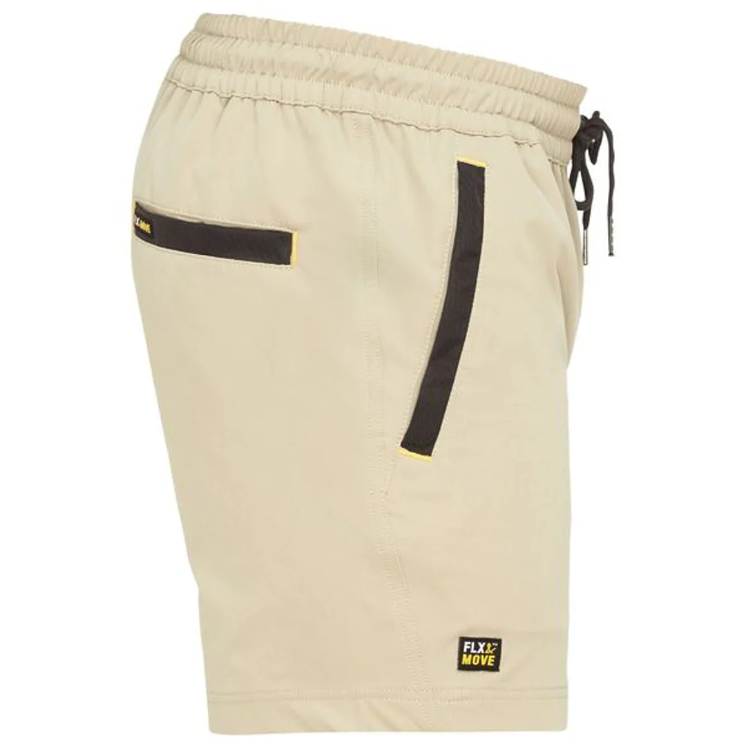 Bisley Flex & Move 4-Way Stretch 4.5 Short Stone - Image 2