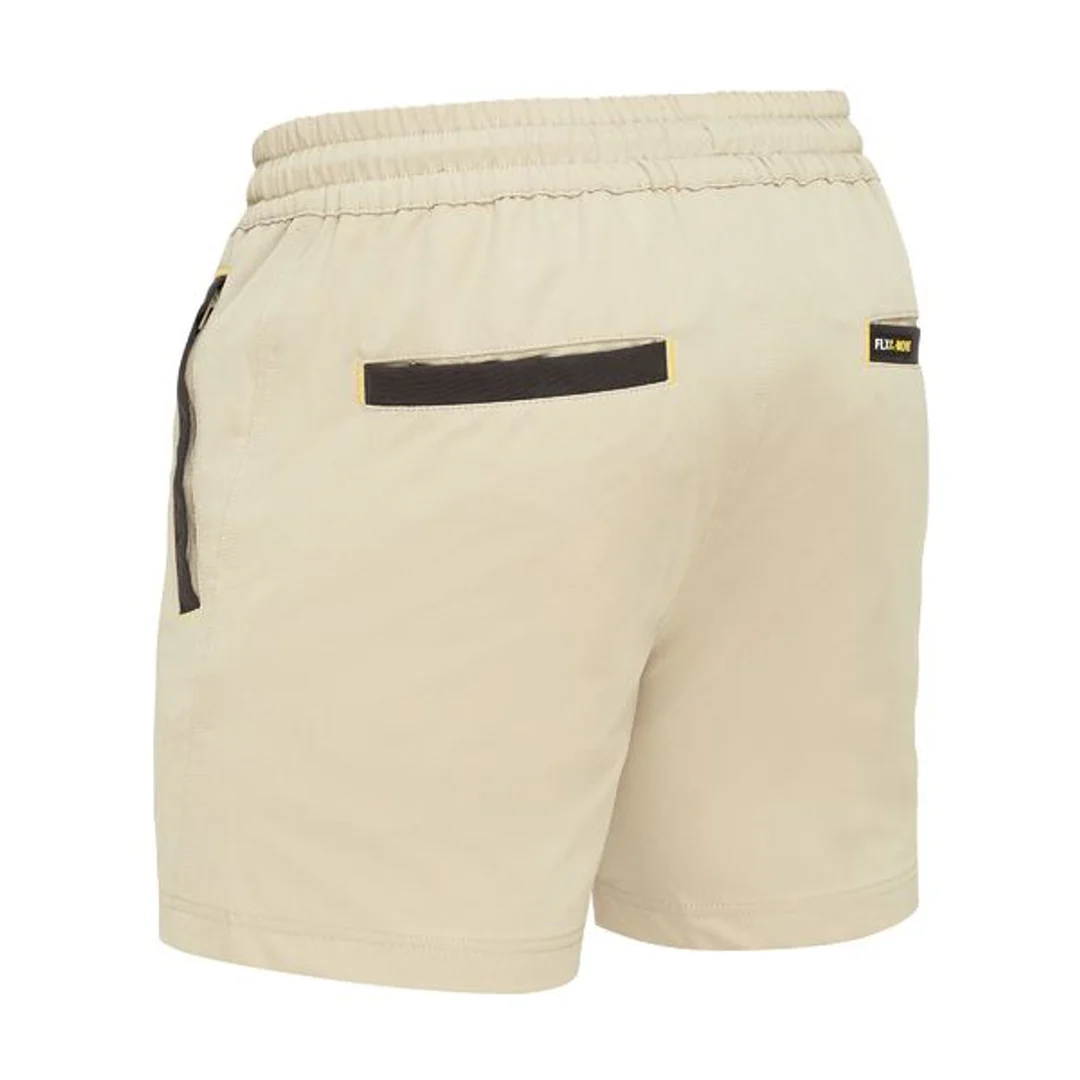 Bisley Flex & Move 4-Way Stretch 4.5 Short Stone - Image 3