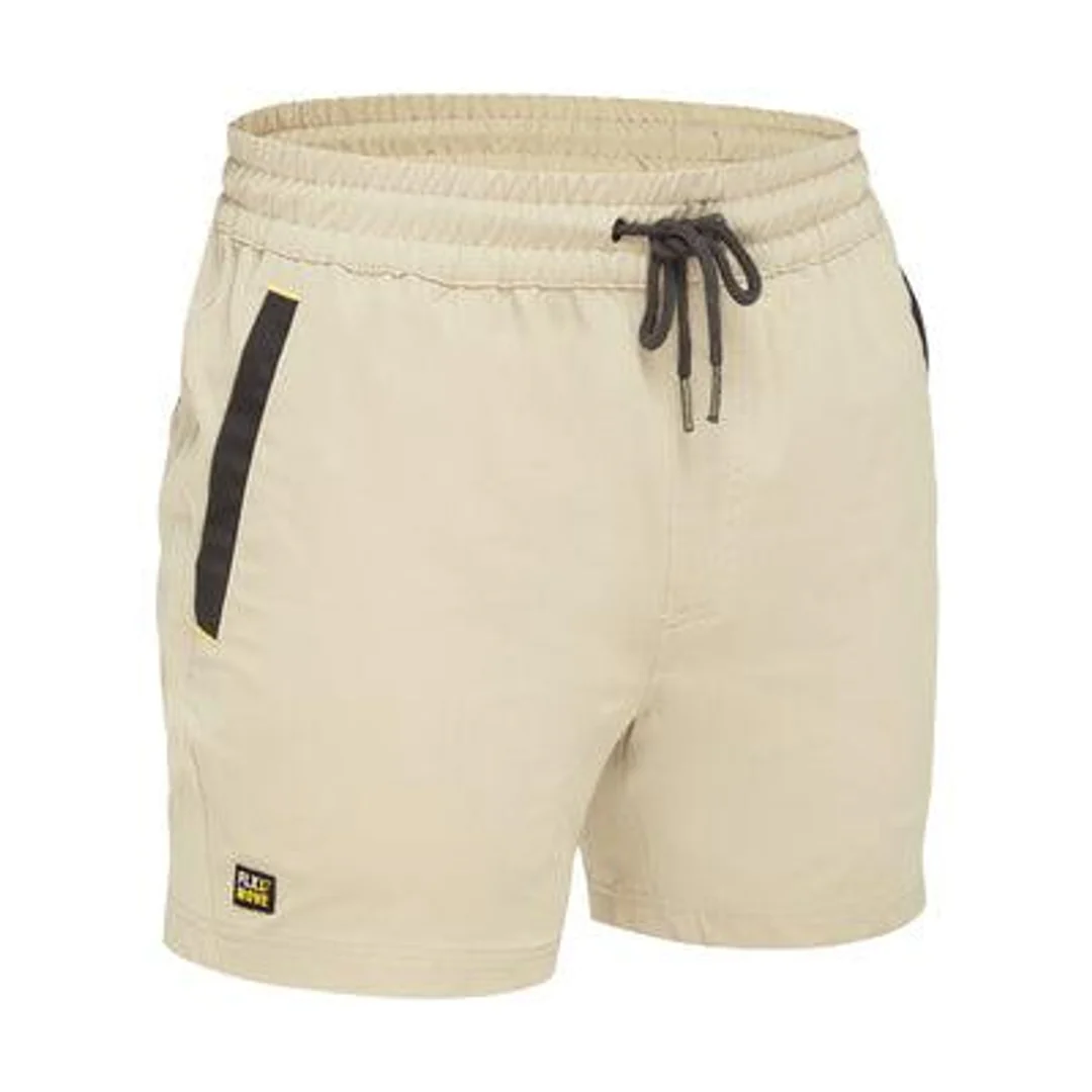 Bisley Flex & Move 4-Way Stretch 4.5 Short Stone - Image 6