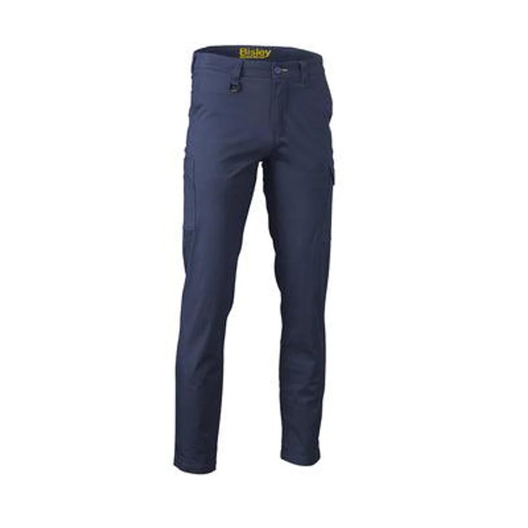 Bisley Stretch Cotton Drill Cargo Pant Navy - Image 7