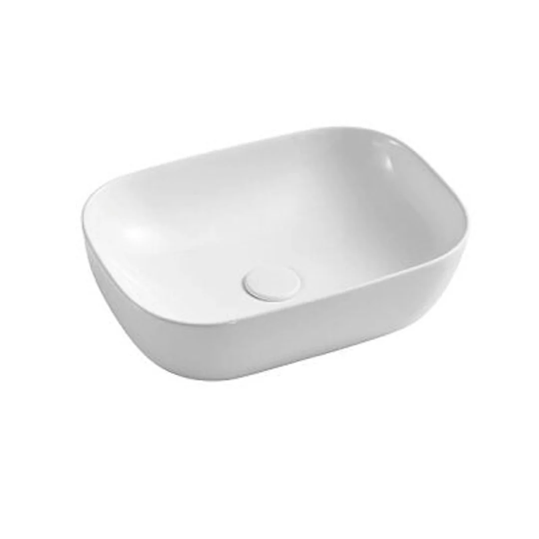 Bnk Naga Apb-03460-Wh Above Counter Basin 460 X 320 X 135mm Gloss White - Image 2