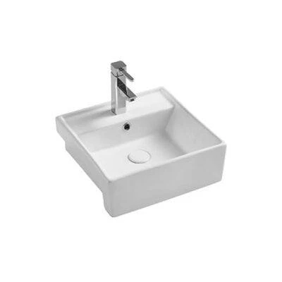 Bnk Naga Apb-04400-Wh Semi Recessed Basin 400 X 400 X 140mm Gloss White - Image 3