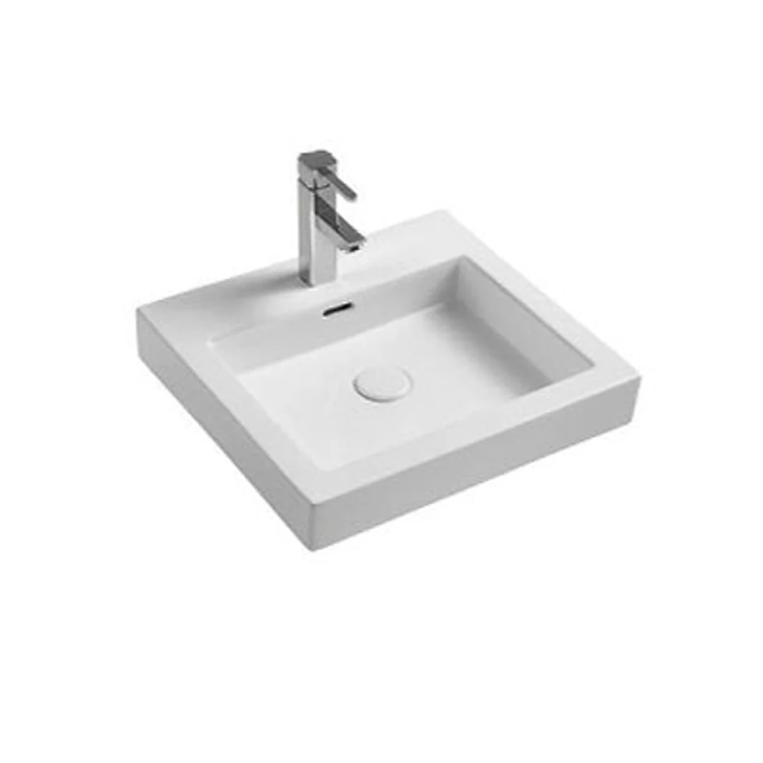 Bnk Naga Apb-04490-Wh Above Counter Basin 490 X 450 X 130mm Gloss White - Image 2