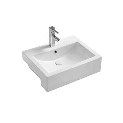 Bnk Naga Apb-04531-Wh Semi Recessed Basin 530 X 425 X 155mm Gloss White - Image 3