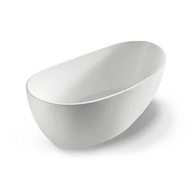 Bnk Naga Boat Shape Freestanding Bath Gloss White  1500mm - Image 2