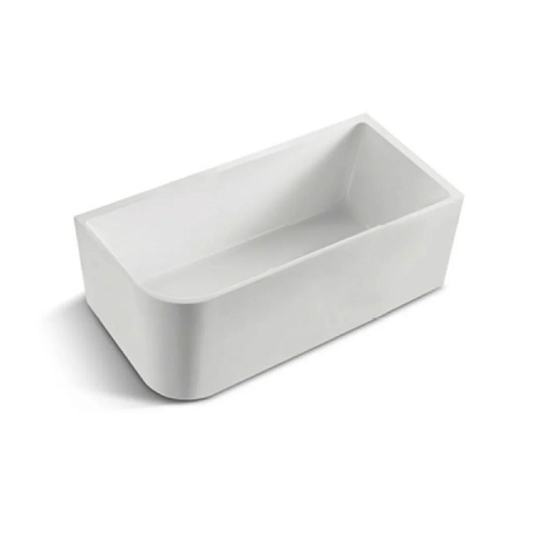 Bnk Naga Right Hand Corner Bath Gloss White 1700mm - Image 2