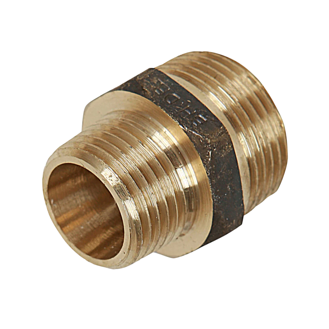 Brass Reducing Hex Nipple