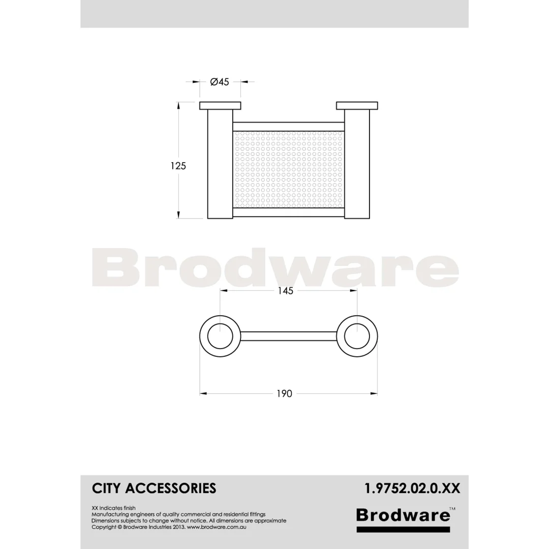Brodware City Metal Soap Dish Chrome 1.9752.02.0.01 - Image 4