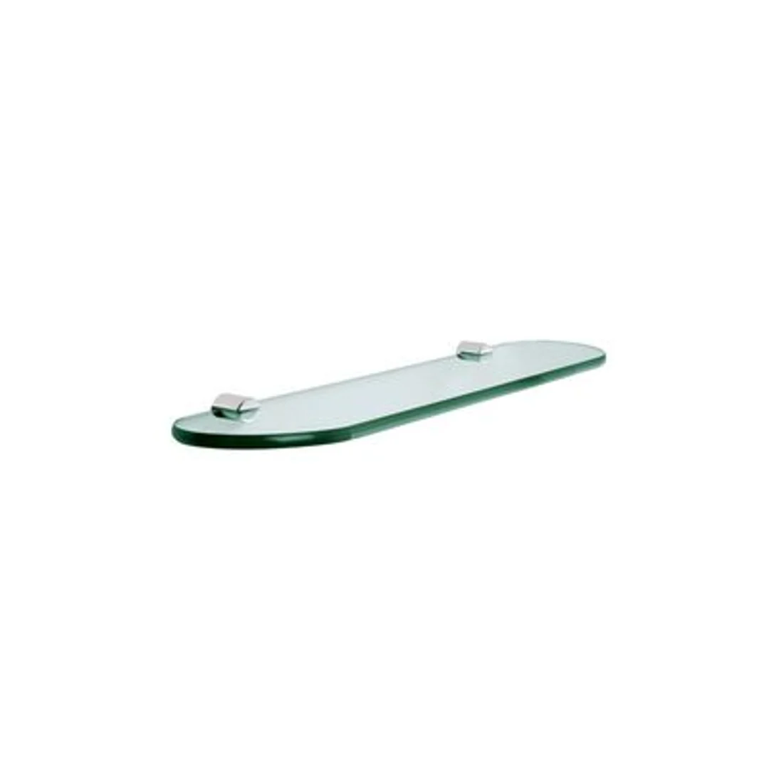 Brodware City Stik Glass Shelf  500mm Chrome - Image 2