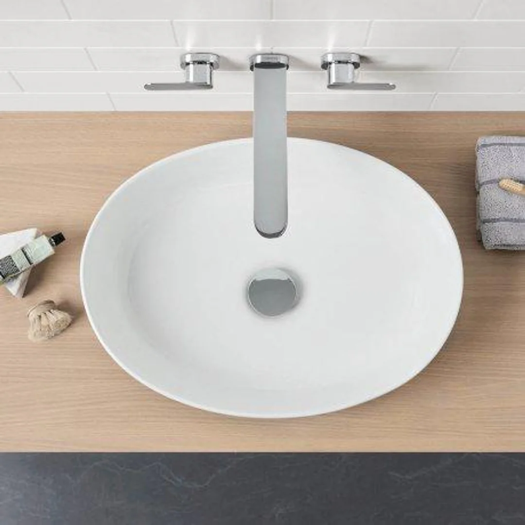 Caroma Artisan Above Counter Basin Oval 510mm - Image 4