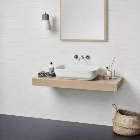 Caroma Artisan Above Counter Basin Rectangle 600mm - Image 9