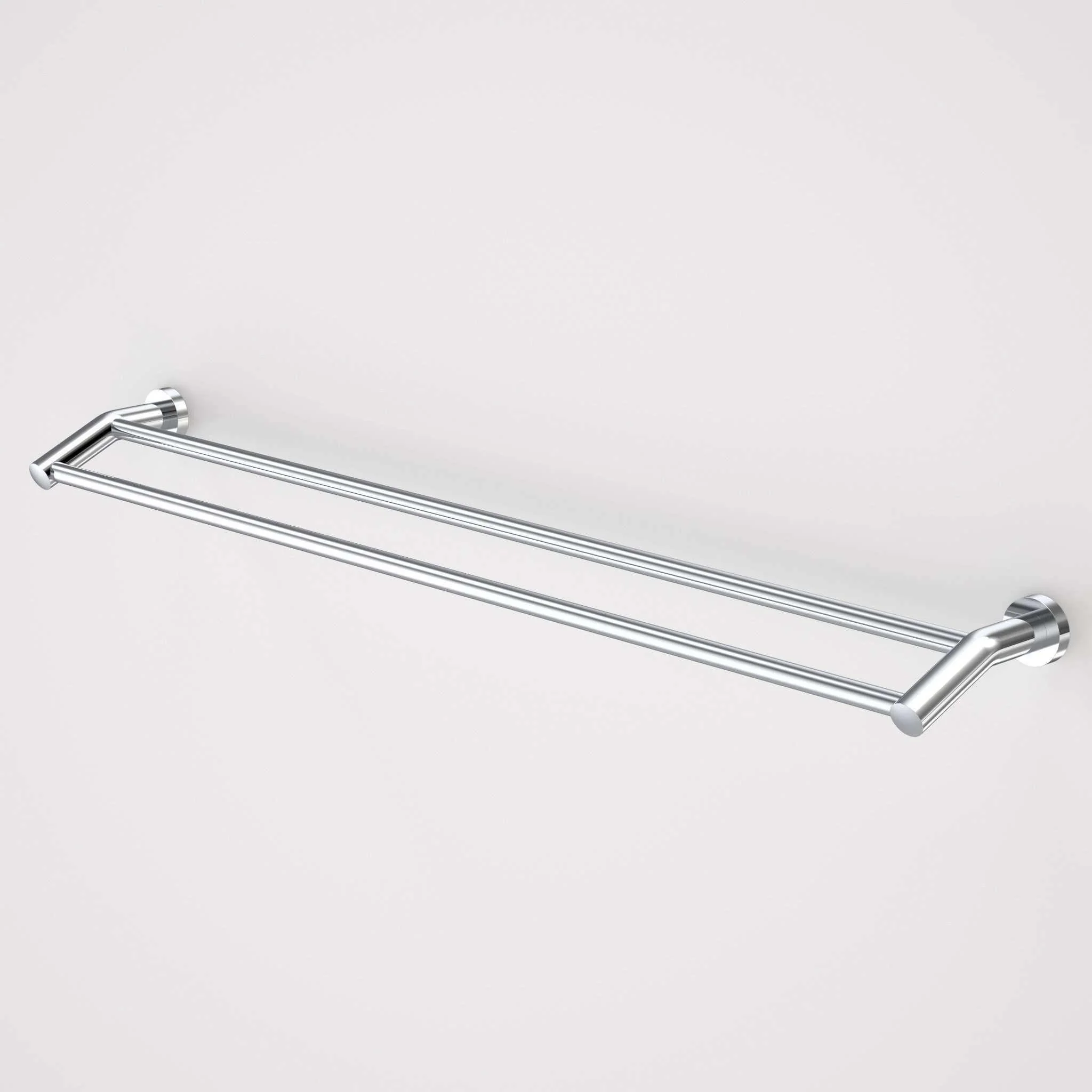 Caroma Cosmo Metal Double Towel Rail 930mm Chrome - Image 3