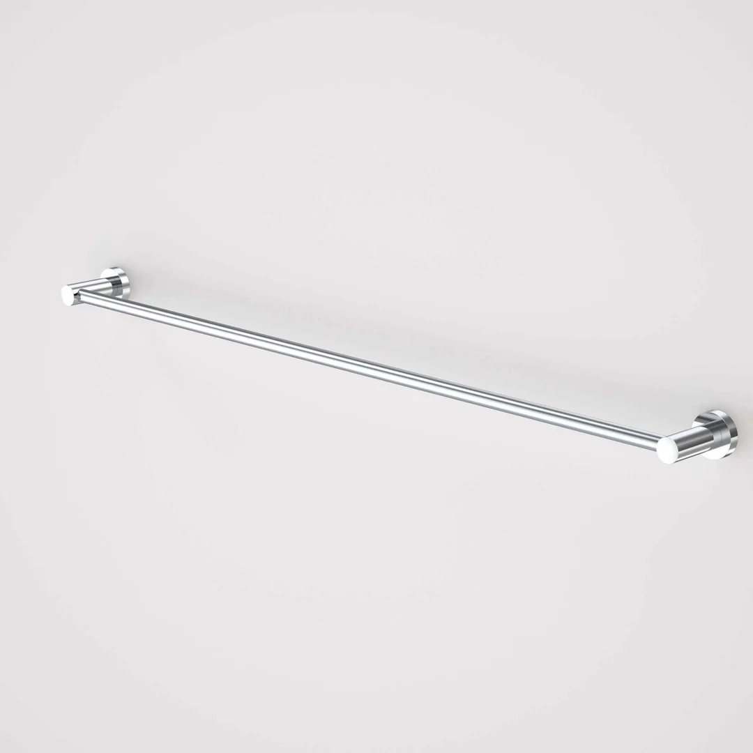Caroma Cosmo Metal Single Towel Rail 900mm Chrome - Image 2