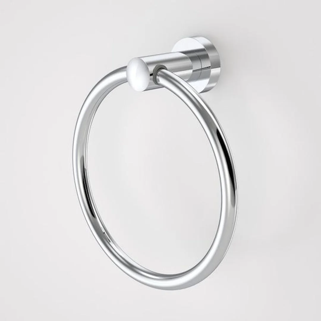 Caroma Cosmo Metal Towel Ring Chrome - Image 2