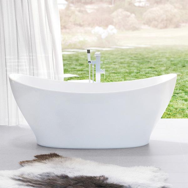 Caroma Cupid Freestanding Bath 1700mm - Image 5