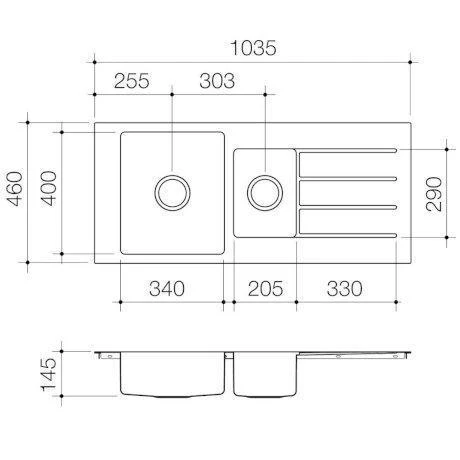Caroma Evolution Care 1.5 End Bowl Undermount - Image 6