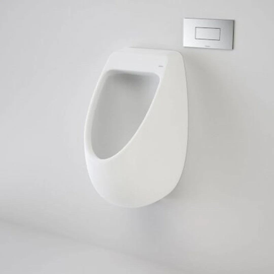 Caroma Integra Invisi Series II Urinal Suite White - Image 2