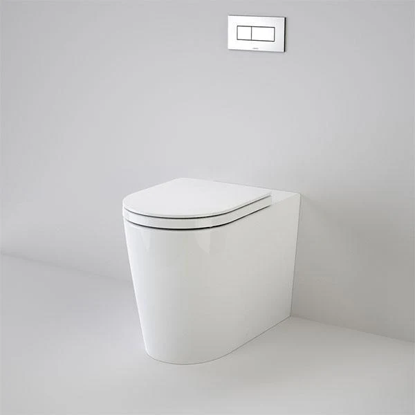 Caroma Liano Cleanflush Easy Height Wall Faced Invisi Series II Toilet Suite - Image 7