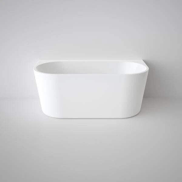 Caroma Urbane Ii Back To Wall Freestanding Bath White  1400mm - Image 3