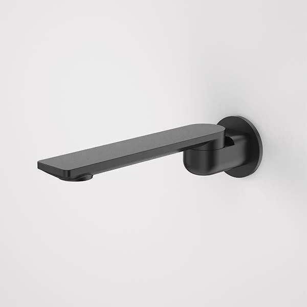 Caroma Urbane II 220mm Round Bath Swivel Outlet Matte Black - Image 3