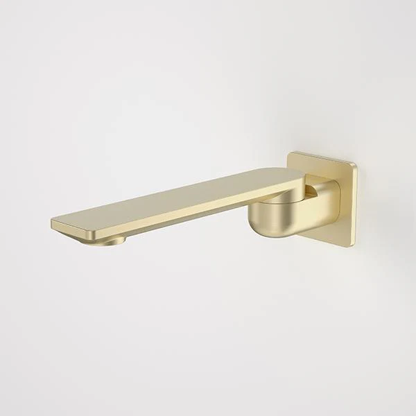 Caroma Urbane II 220mm Square Bath Swivel Outlet Brushed Brass - Image 3
