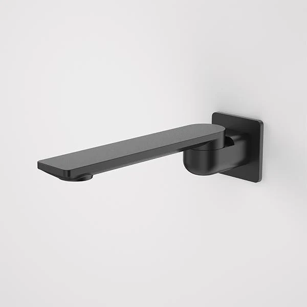 Caroma Urbane II 220mm Square Bath Swivel Outlet Matte Black - Image 3