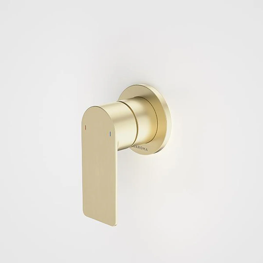 Caroma Urbane II Bath/Shower Mixer Round Brushed Brass