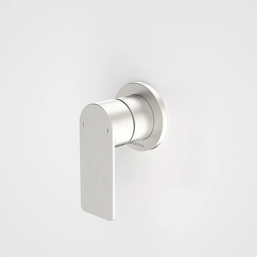 Caroma Urbane II Bath/Shower Mixer Round Brushed Nickel - Image 2